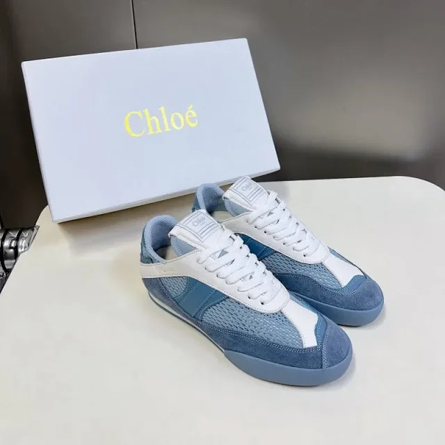 Chloé Sneakers High-top lace-up with ankle strap product detail image 9