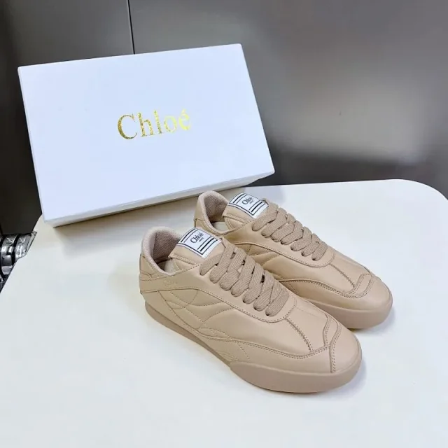 Chloé Sneakers High-top lace-up with ankle strap product detail image 5