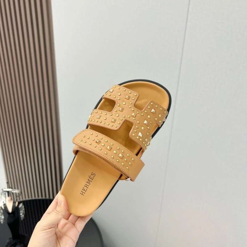 Hermès Sandals H-Strap Slingback — 13