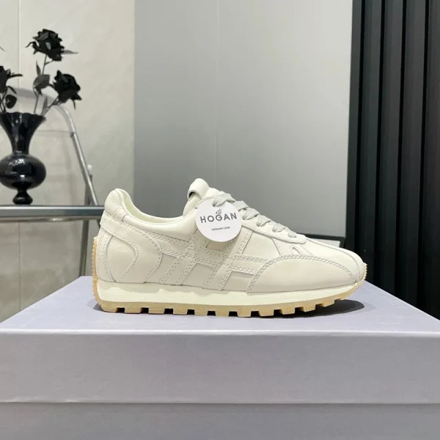 Hogan Sneakers Low-top H-stripe with lug sole product detail image 5