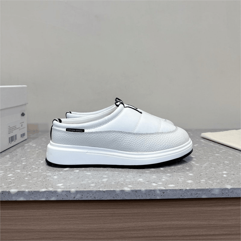 Casora Model White Slip-On Casual Sneakers