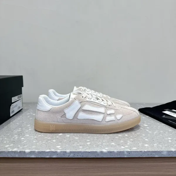 Philipp Plein Skeleton Sneakers Beige and White Sneakers - 4