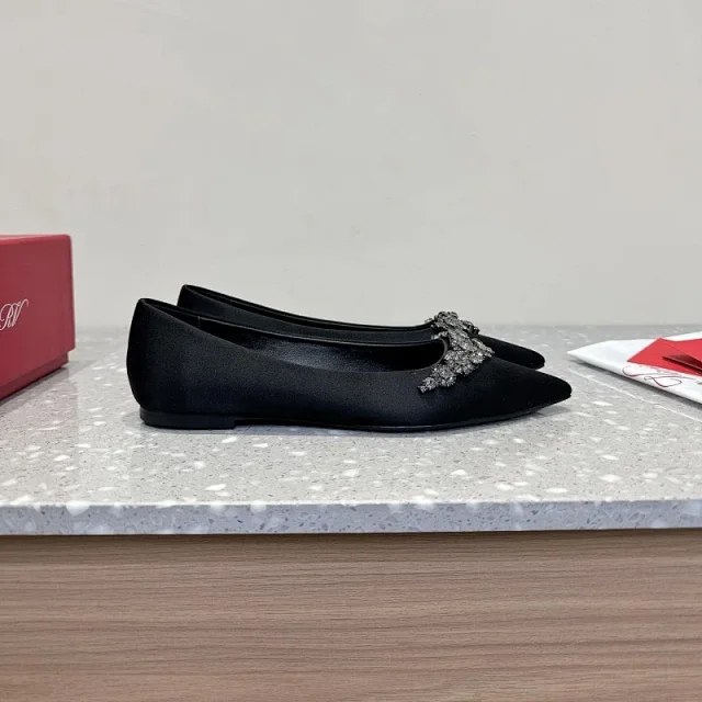 Unbranded High Heels Pointed-Toe Rhinestone Buckle Pumps product detail image 5