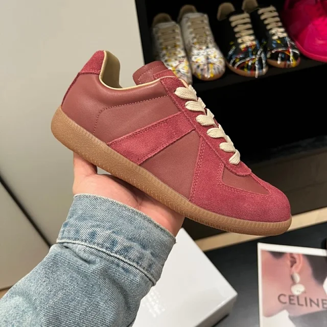 Unbranded Sneakers Low-Top Suede Panel with Gum Sole product detail image 13