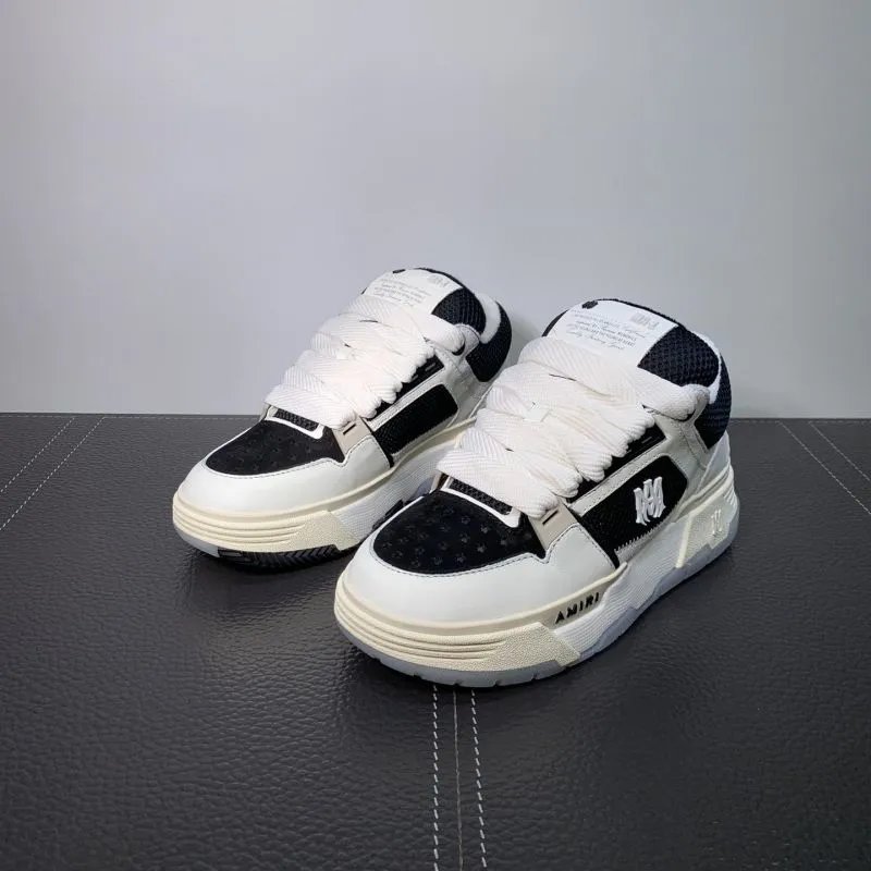 AMIRI Sneakers Low-top panelled with mesh side panels — 6