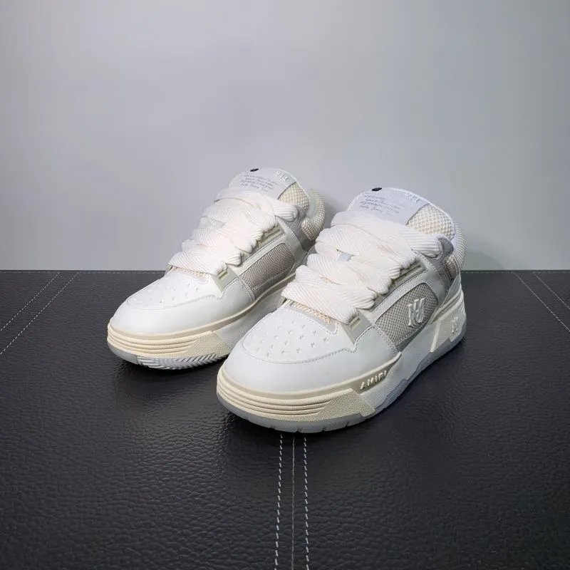 AMIRI Sneakers Low-top panelled with mesh side panels — 7