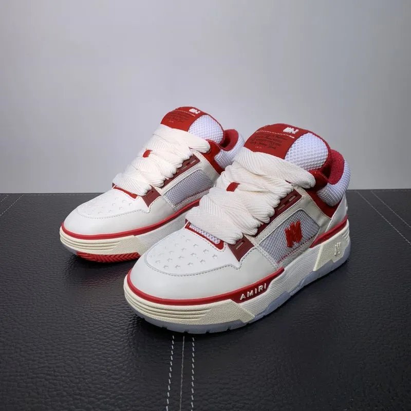 AMIRI Sneakers Low-top panelled with mesh side panels — 2