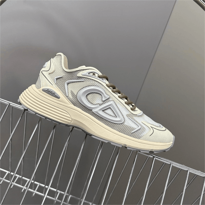 Tiger Sporty White Mesh Casual Sneakers