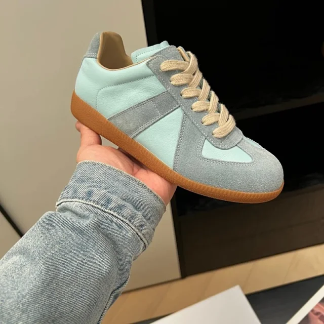 Unbranded Sneakers Low-Top Suede Panel with Gum Sole product detail image 2