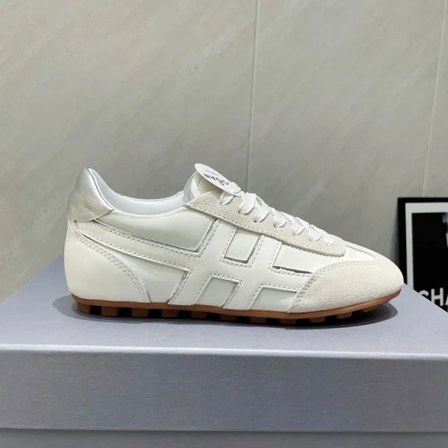Hogan Sneakers Suede H-logo lace-up product detail image 4