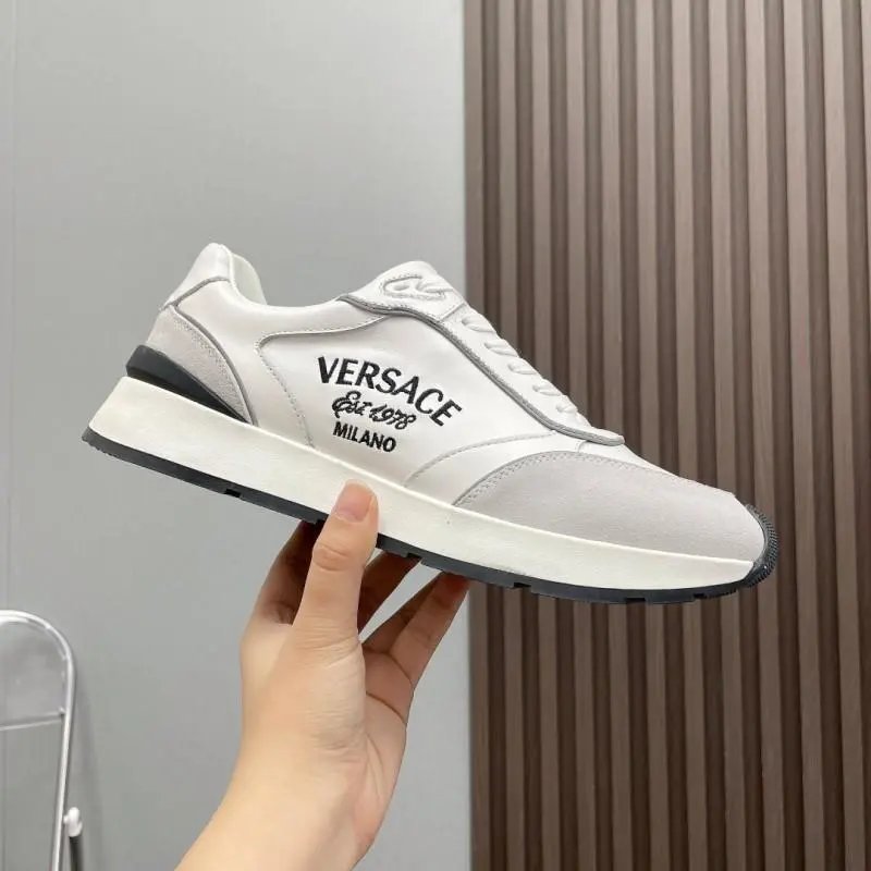 Versace Sneakers Low-Top Lace-Up Logo — 3