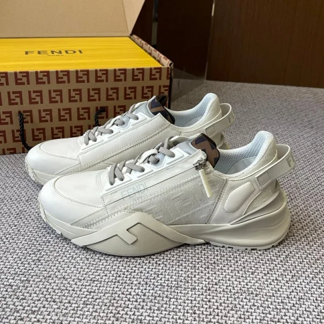 Fendi Sneakers Flow zip-detail product detail image 5