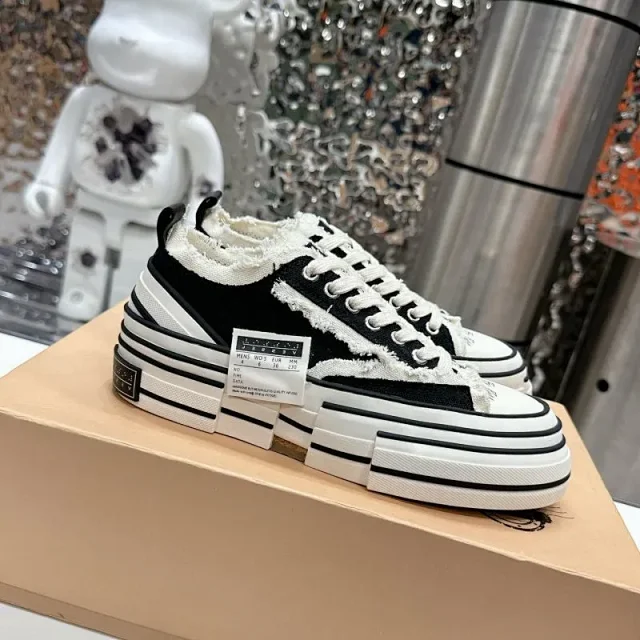 Unbranded Sneakers Distressed Frayed Canvas Platform product detail image 12