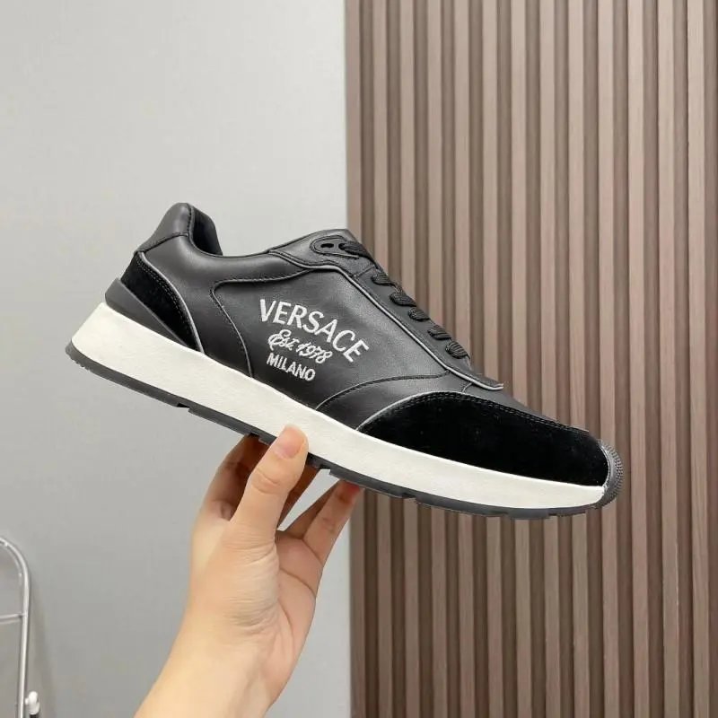 Versace Sneakers Low-Top Lace-Up Logo — 4