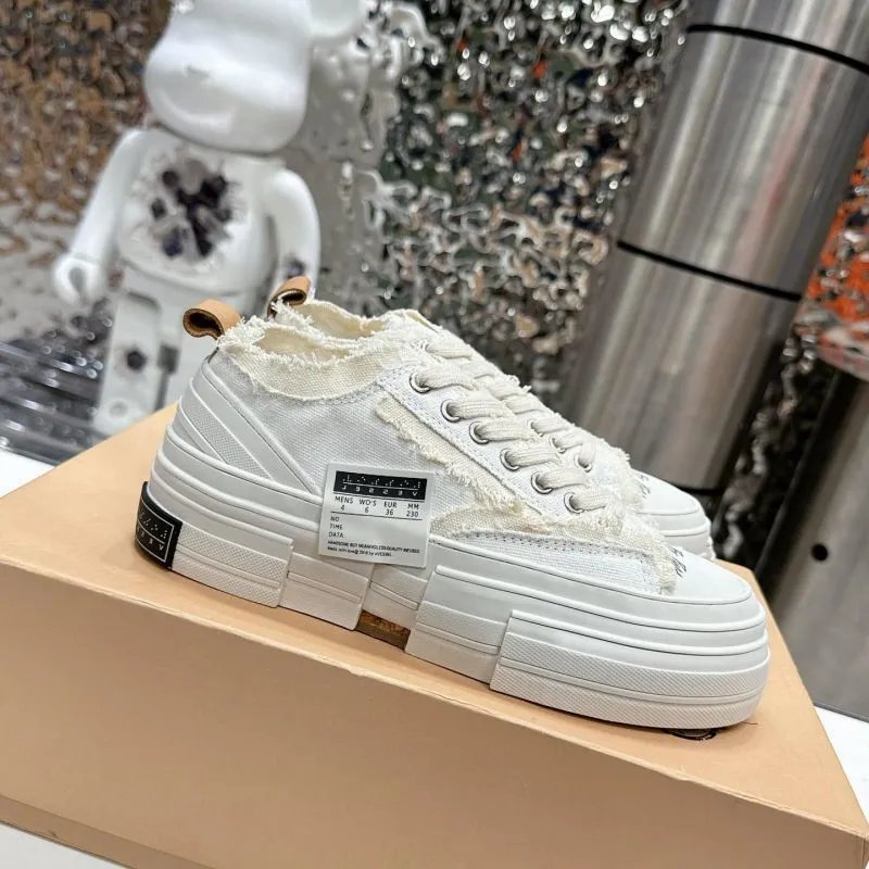 Maison Margiela Tabi Chunky Sneaker White Canvas Sneakers