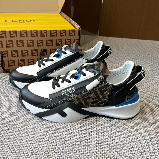 Fendi Sneakers Flow zip-detail product detail image 4