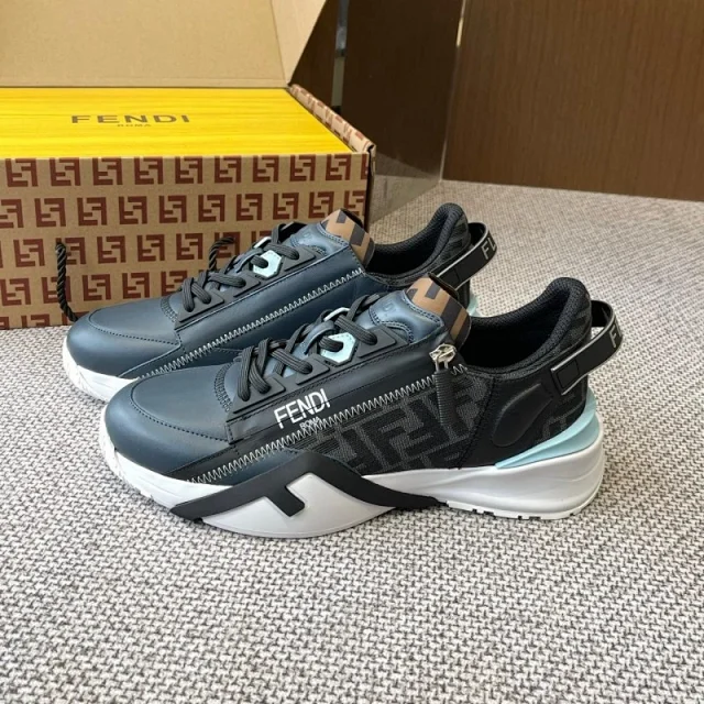 Fendi Sneakers Flow zip-detail product detail image 1