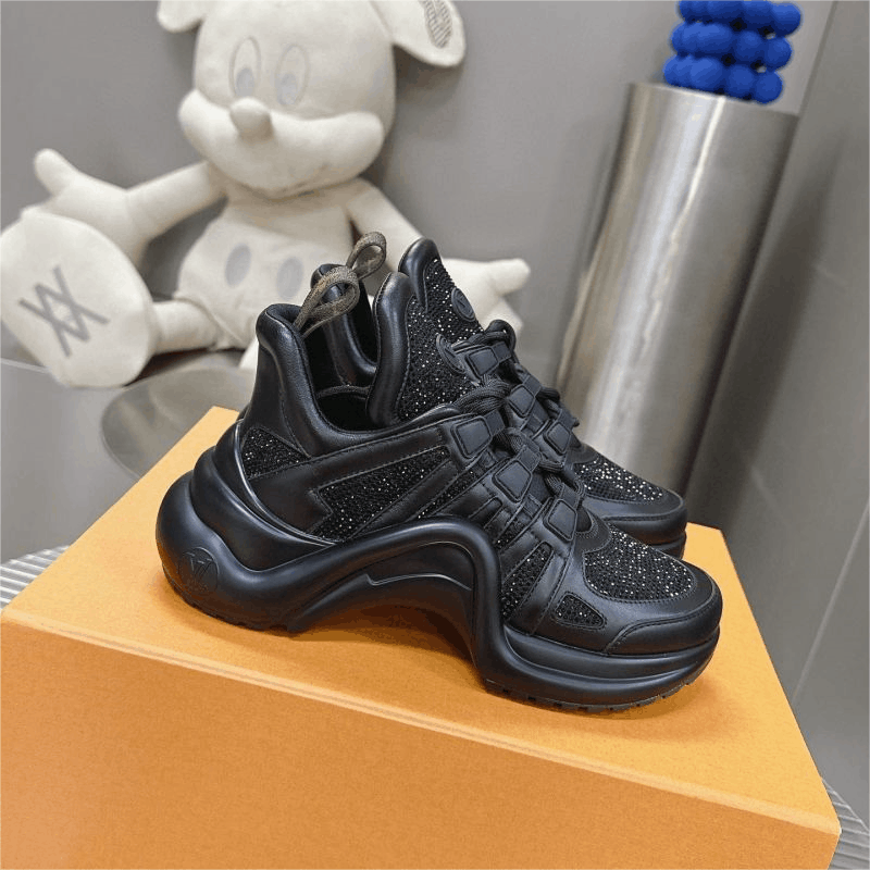 Balenciaga Triple S Black Chunky Sneakers
