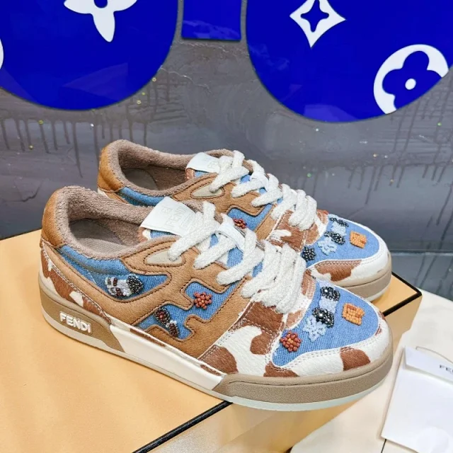 Fendi Sneakers Paneled low-top product detail image 20
