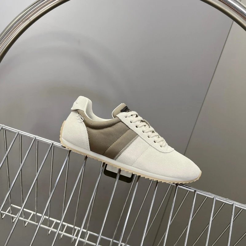 Unbranded Sneakers Low-Top Suede Lace-Up — 3