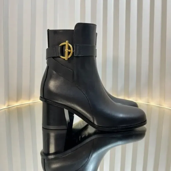Gucci Horsebit Ankle Boot Brown Suede - 5