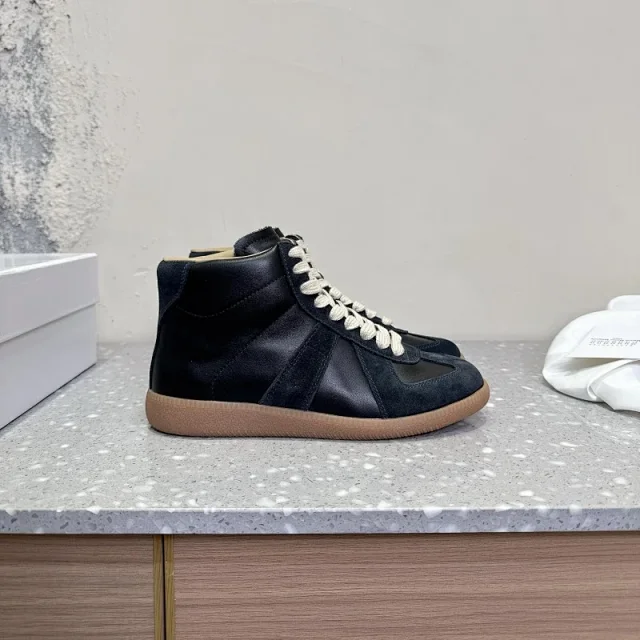 Unbranded Sneakers High-top leather and suede lace-up product detail image 3