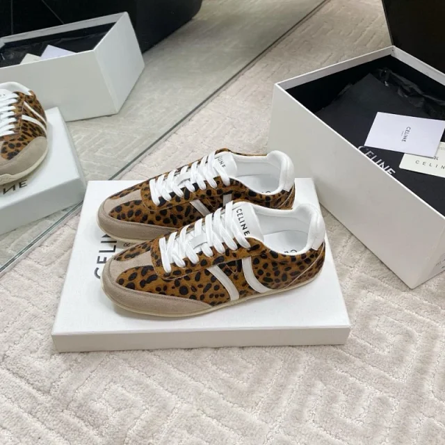 CELINE Sneakers Low-top lace-up striped product detail image 1