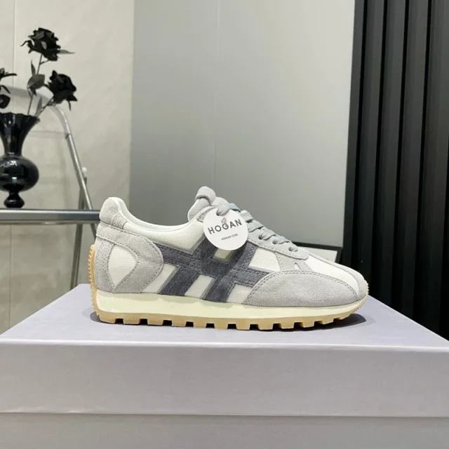 Hogan Sneakers Low-top H-stripe with lug sole product detail image 3