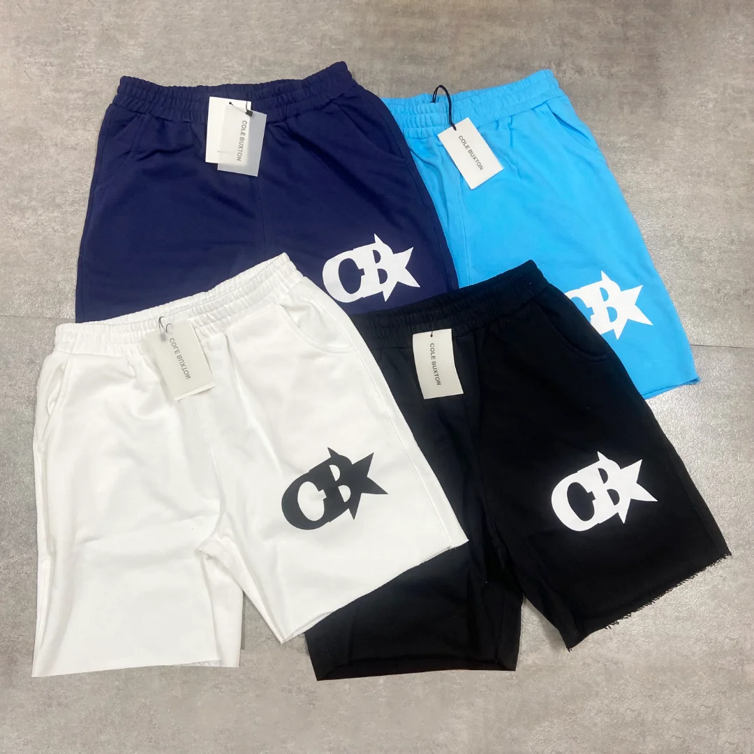 Cole Buxton CB Star Logo Cotton Sweat Shorts