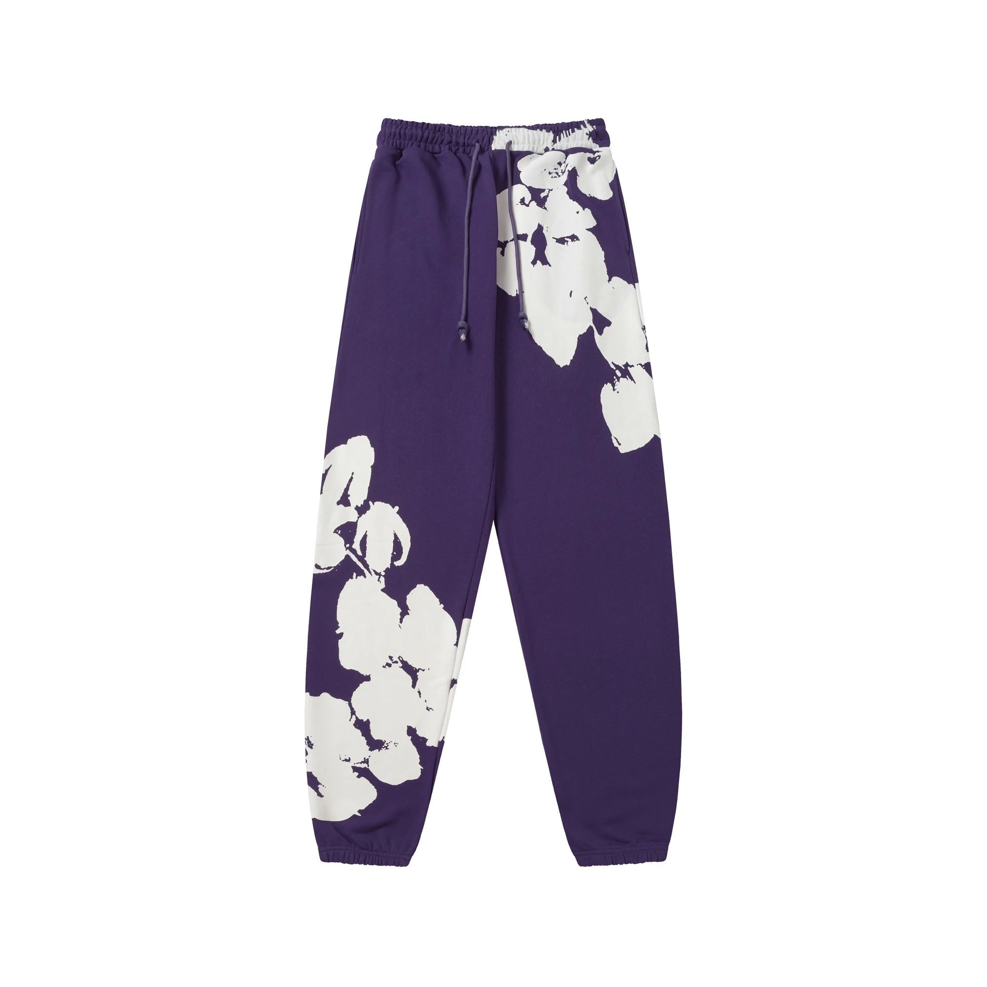 Denim Tears Cotton Wreath Sweatpants (Purple)