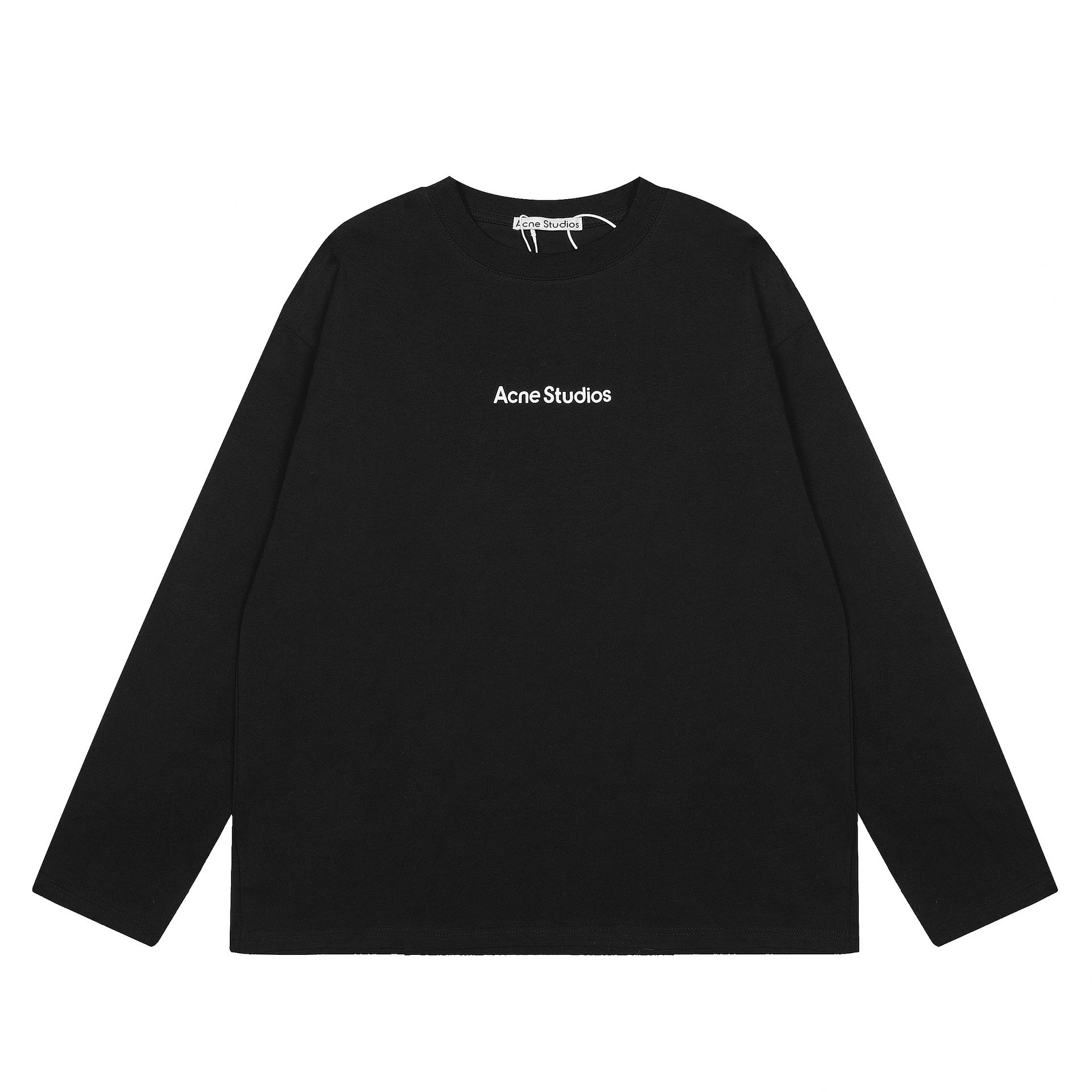 Acne Studios Acne Studios Black Long Sleeve T-Shirt Black