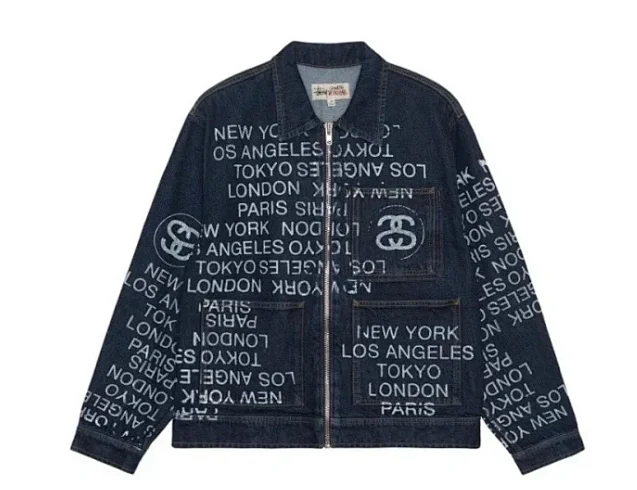 Stussy Zip-Up Logo Hoodie product detail image 8