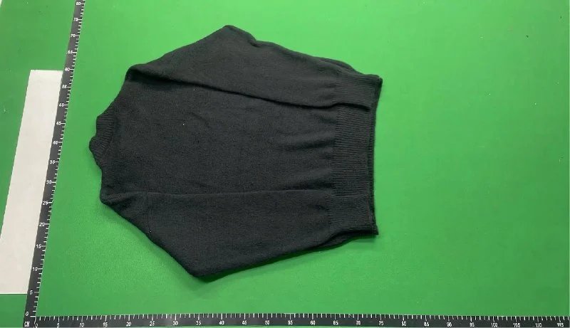 Saint Laurent Script Logo Knit Sweater in Black product photo 4