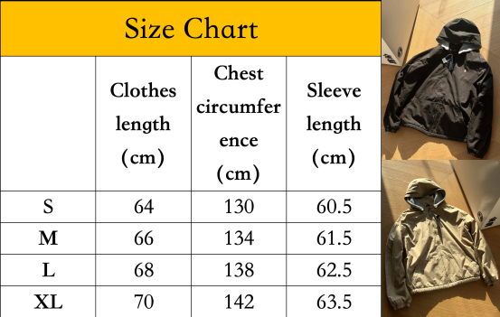 Style 9-11 size chart SKU image
