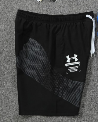Under Armour Sportstyle Shorts Black Hex Pattern - 1