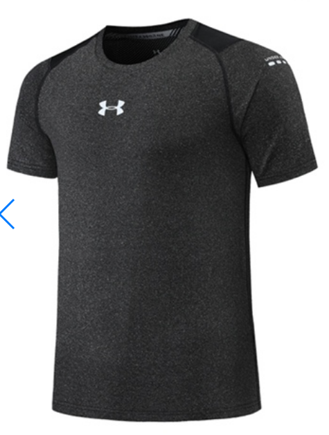 Under Armour HeatGear Black Performance T-Shirt - 10