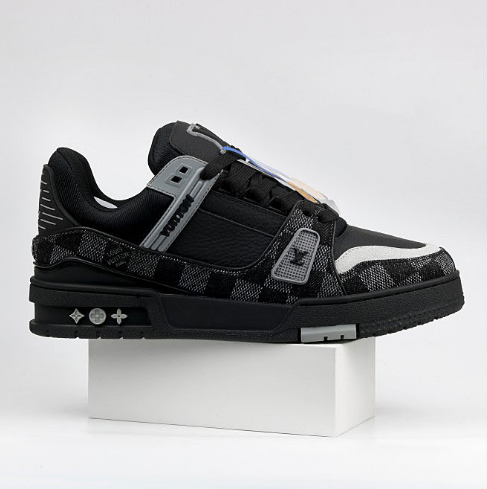 Louis Vuitton LV Trainer Low Black Damier Checker