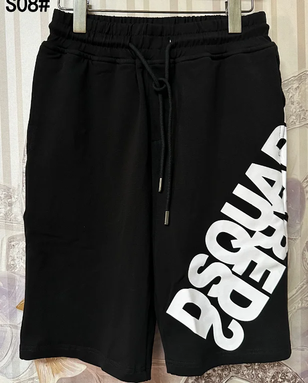 DSQUARED2 Shorts Elastic Drawstring Logo-Print product detail image 11