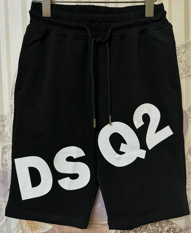 DSQUARED2 Shorts Elastic Drawstring Logo-Print product detail image 15