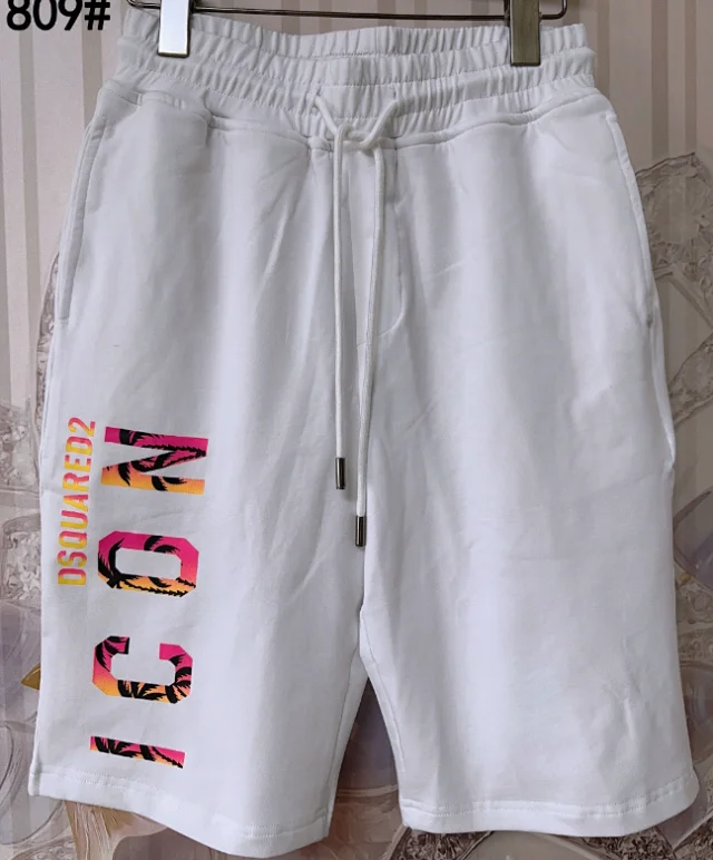 DSQUARED2 Shorts Elastic Drawstring Logo-Print product detail image 14