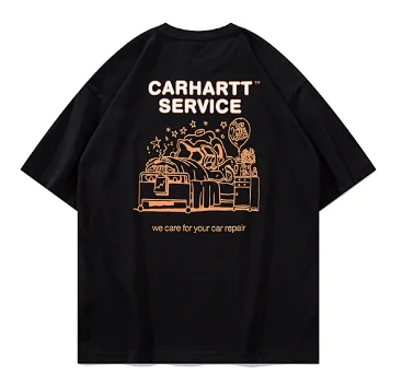 Carhartt T-Shirts Short-Sleeve Crewneck Logo T-Shirt product detail image 10