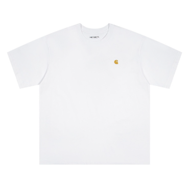 Carhartt Work In Progress Gothic Logo White T-Shirt - 3
