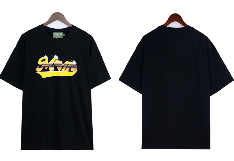 Denim Tears Home Script Retro Logo Tee Black
