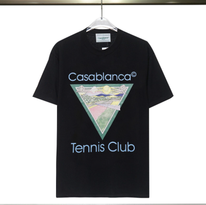 Casablanca Tennis Club White Graphic T-Shirt - 12
