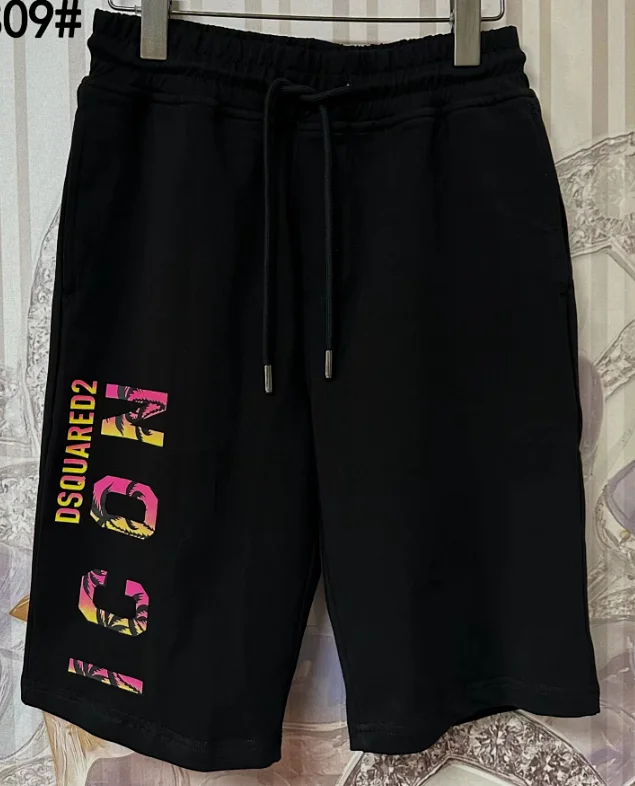 DSQUARED2 Shorts Elastic Drawstring Logo-Print product detail image 13