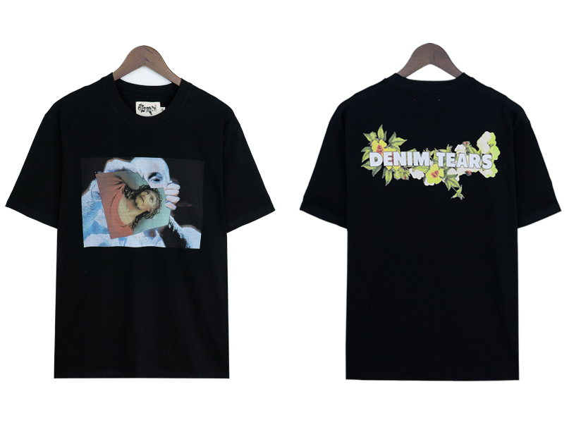 Denim Tears Anime Graphic Tee Black