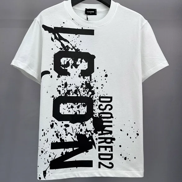 Dsquared2 T-Shirts Short-Sleeve Icon Graphic Print product detail image 5