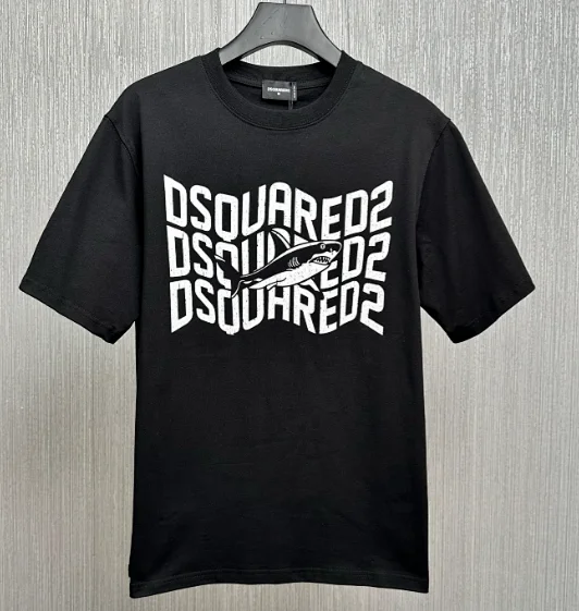 Dsquared2 T-Shirts Short-Sleeve Icon Graphic Print product detail image 3