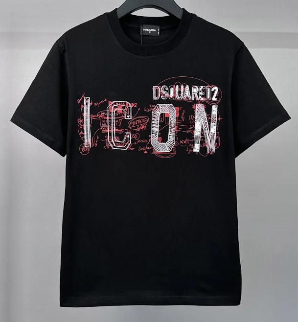 Dsquared2 T-Shirts Short-Sleeve Icon Graphic Print product detail image 7