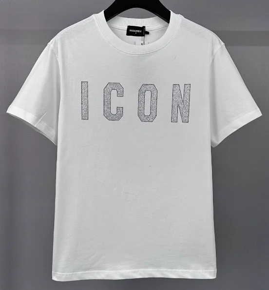 Dsquared2 T-Shirts Short-Sleeve Icon Graphic Print product detail image 9